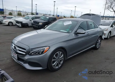 2015 Mercedes-Benz C 300 from USA, damaged, VIN 55SWF4JBXFU085390